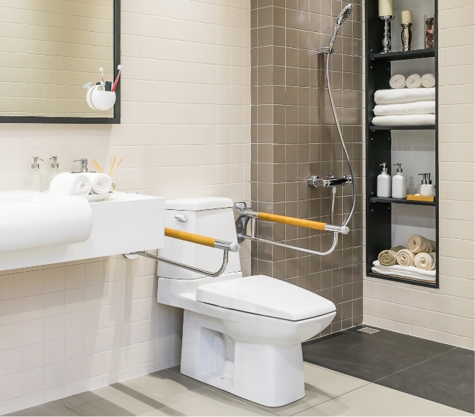 badkamer elementen houvast attributen voor ouderen badkamer renovatie