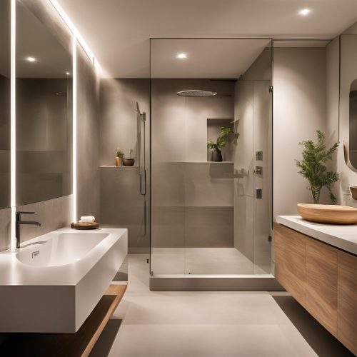 Plus badkamers - Inloop douche badkamer renovatie